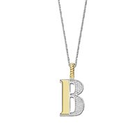 Collar Ti Sento Milano Mujer Letters in Plata Cubic Zirconia 6840ZY_B